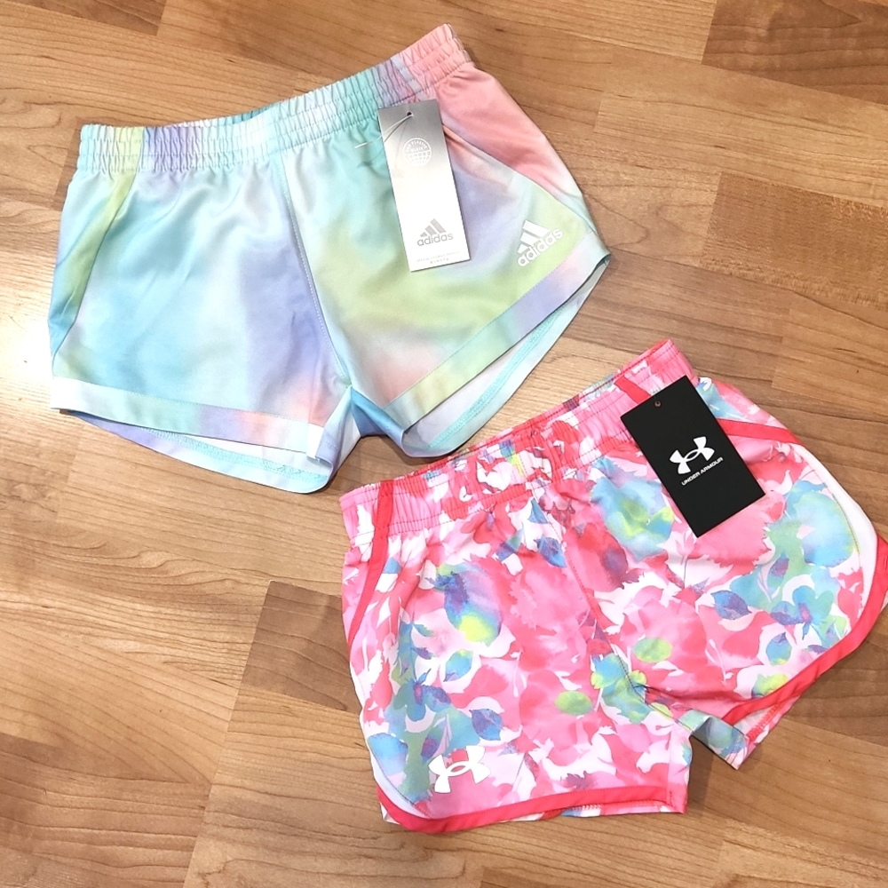 2 athletic shorts